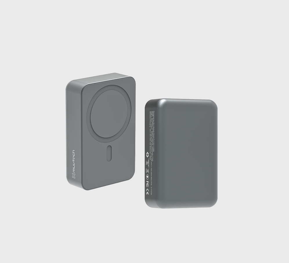 TANK 20000mAh Magnetic Power Bank with 15W Mag-Safe Wireless Charging & 35W Fast USB-C Charging for iPhone, iPad, and Laptops