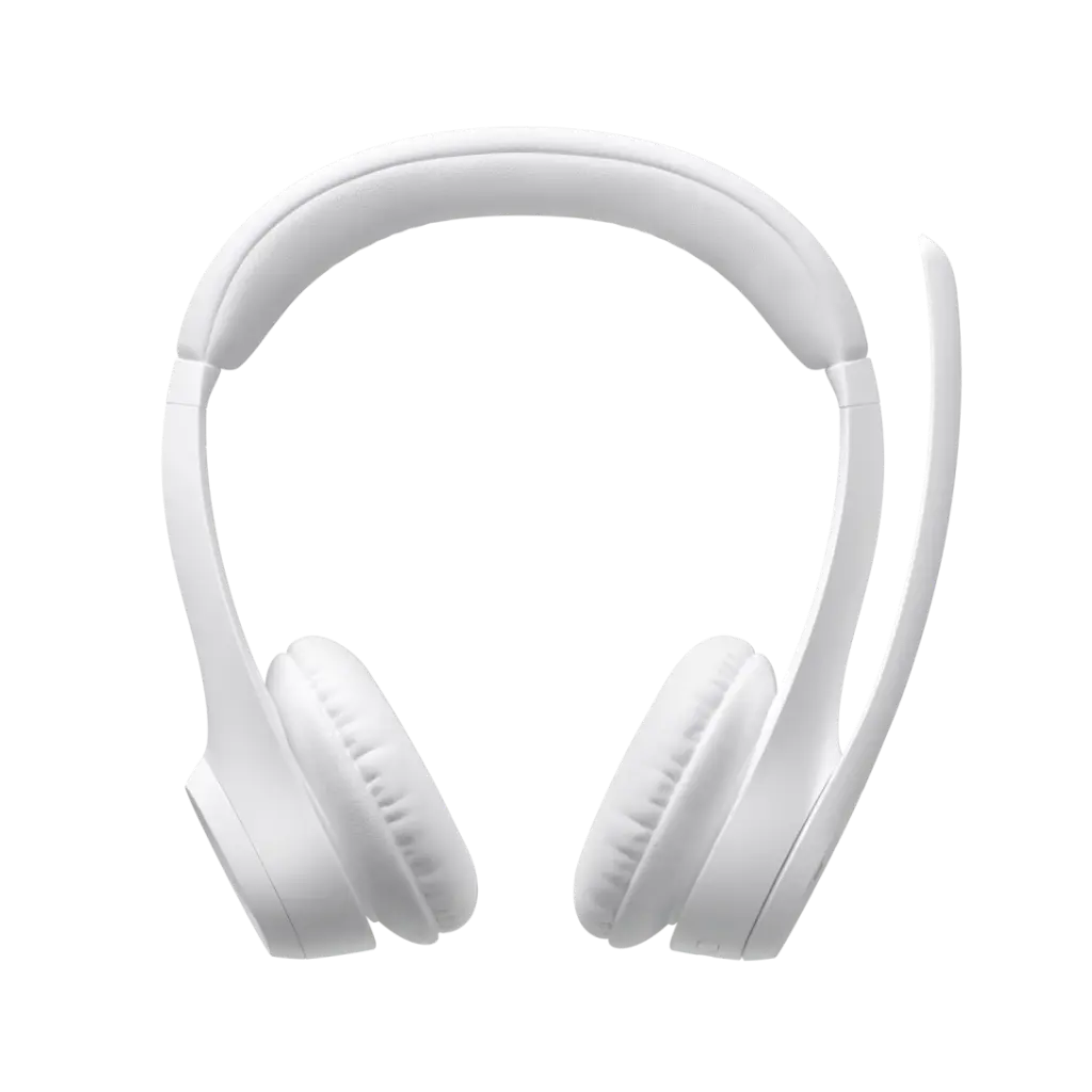 Logitech Zone 300 Wireless Bluetooth Headset with Noise Cancelling - Off White