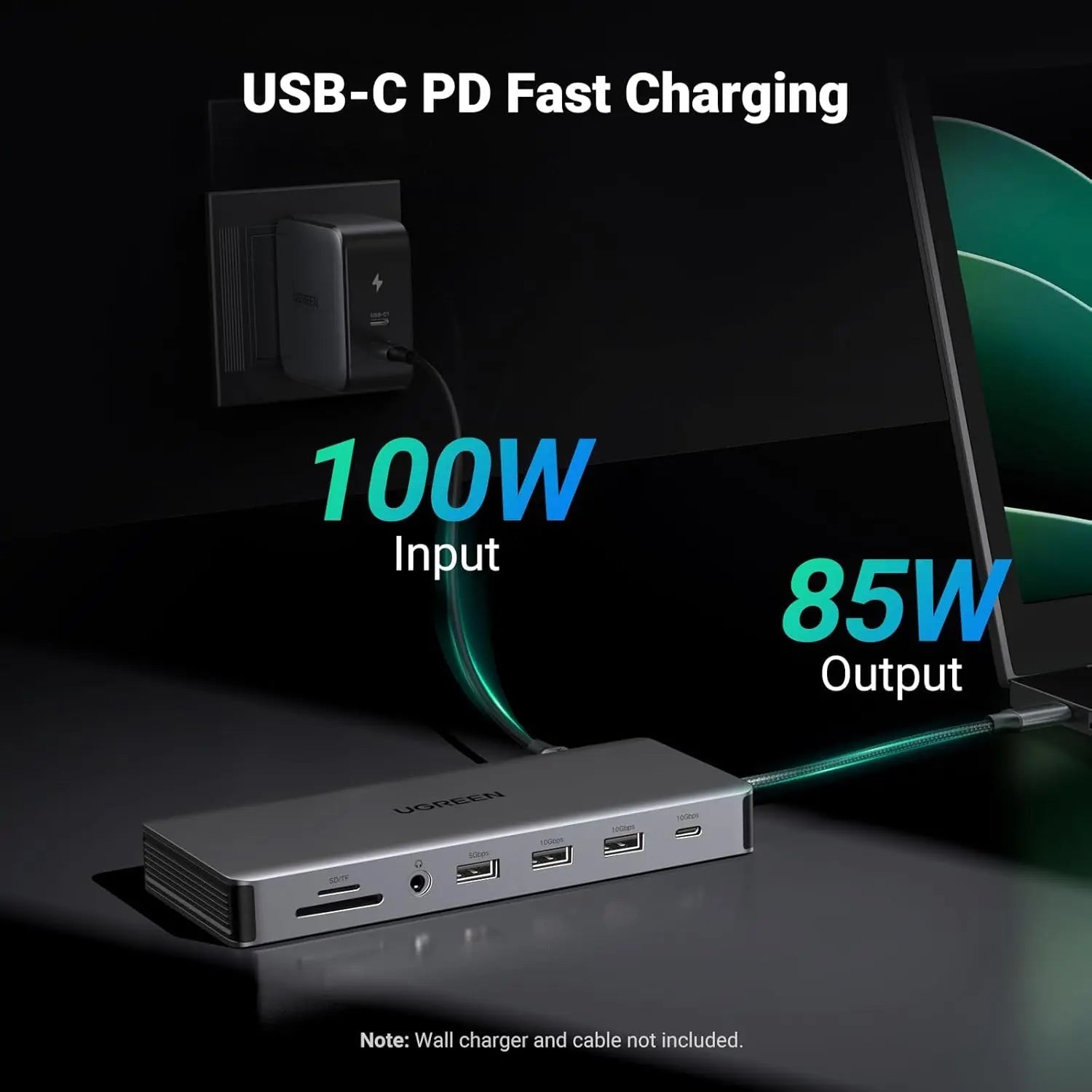 UGREEN 13-in-1 USB-C Hub Triple Display Docking Station 4K HDMI DP 100W PD 10Gbps Ethernet SD TF MacBook Windows 15978