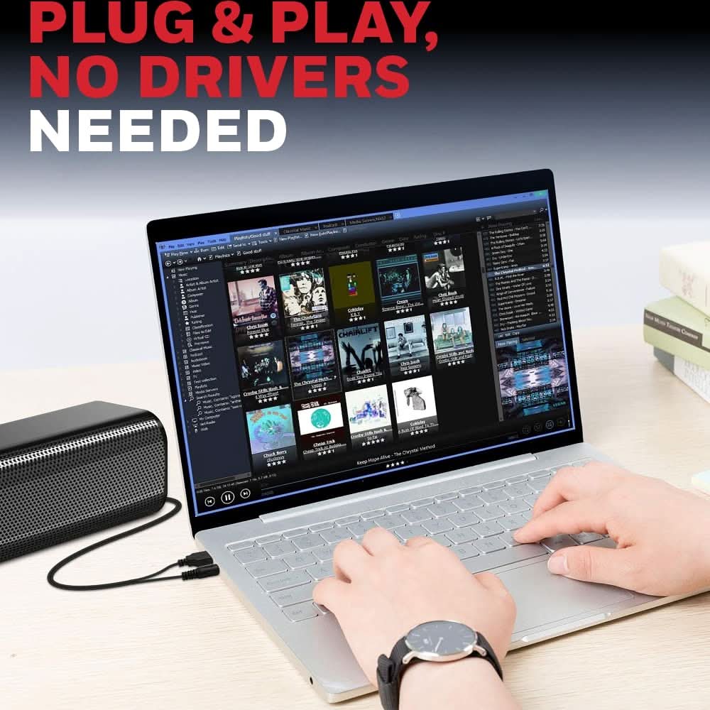 Honeywell Moxie V500 10W Portable USB Wired Soundbar