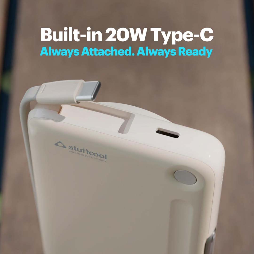 Click Trio 10000mAh Magnetic Wireless Powerbank with Apple Watch Charging