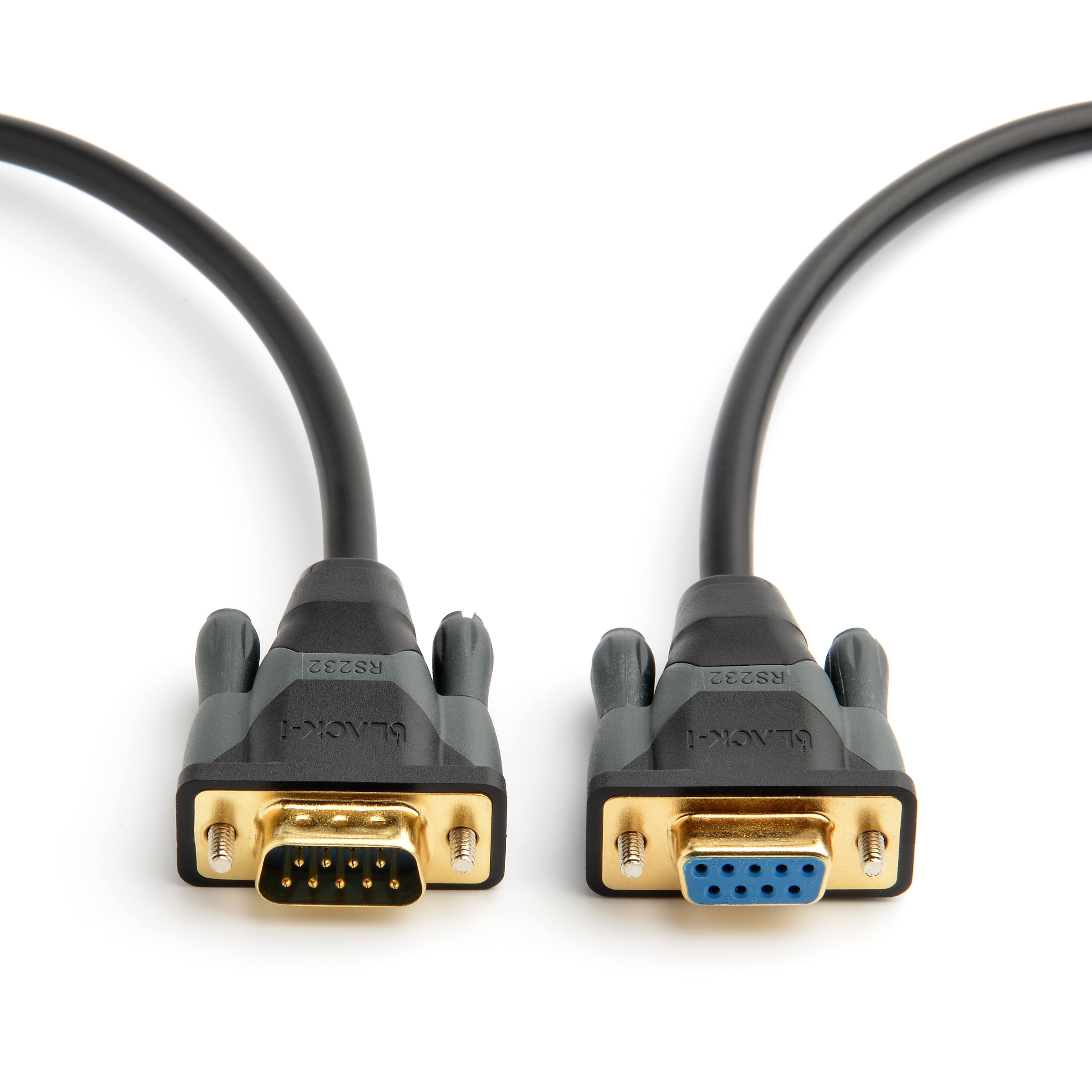 Black-i 9 Pin Serial RS232 Male to Female Cable – Suntronix
