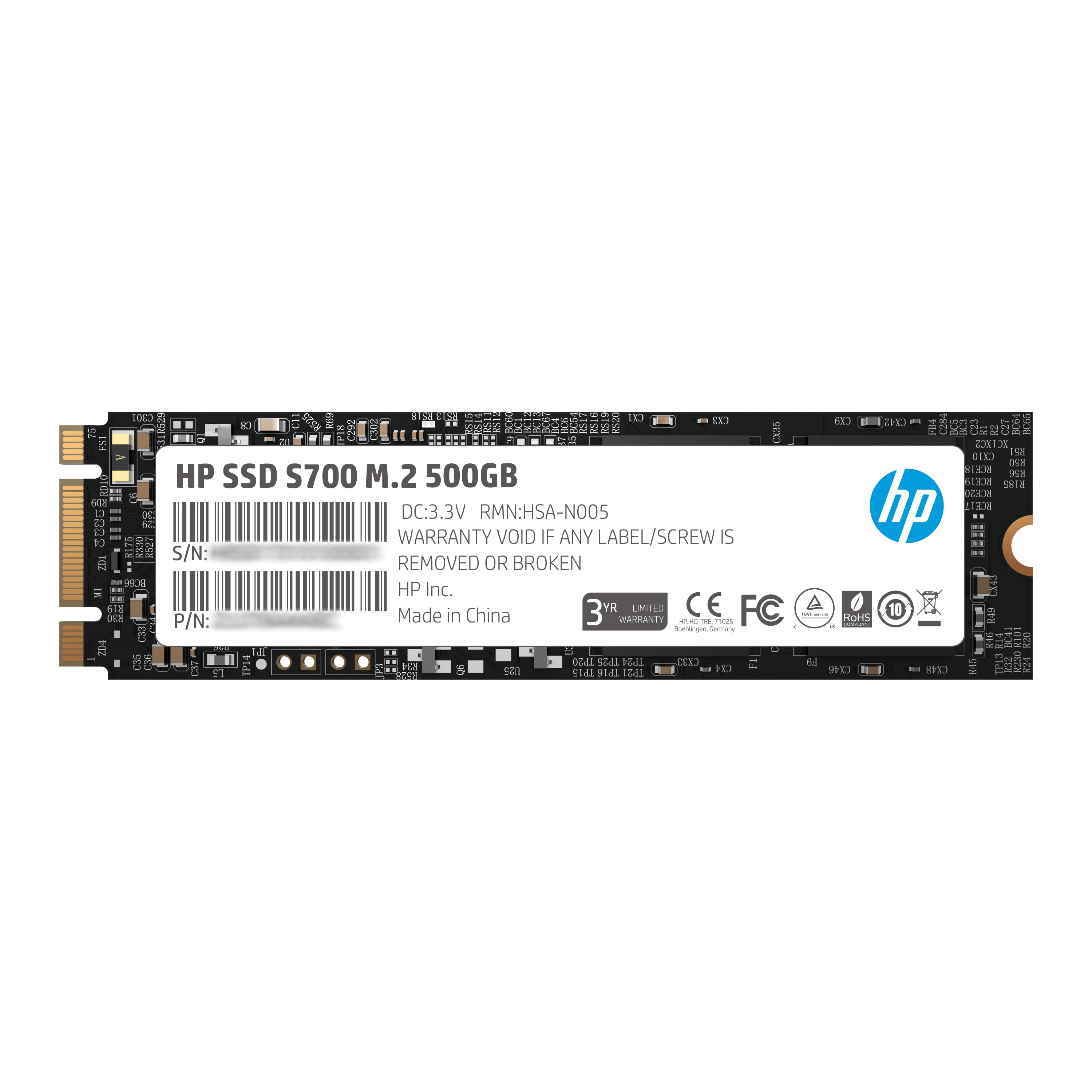 HP S700 M.2 500GB Internal Solid State Drive