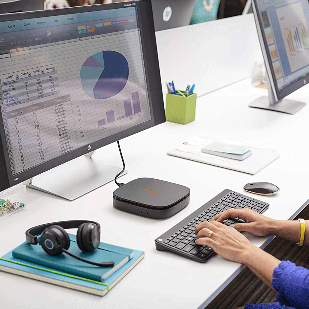 HP UC Wireless Duo Bluetooth Noise Cancelling Headphone with Dual connectivity