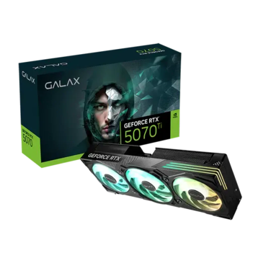 GALAX GeForce RTX 5070 TI EX Gamer 1-Click OC 16GB GDDR7 256-bit Graphics Card