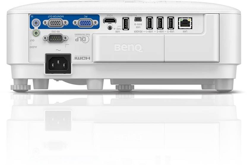 BENQ EW805ST 3600LMS WXGA SHORT THROW SMART PROJECTOR (3600 LM) PORTABLE PROJECTOR (WHITE)