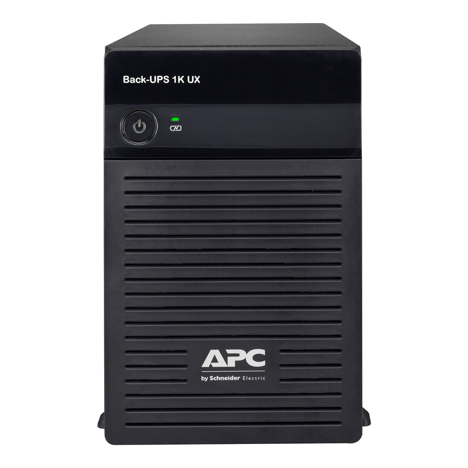 APC Back-UPS BX1000UXI 1000VA/600W | 230V | 4 India 3-pin 6A Outlets Outlets | Automatic Voltage Regulation | LED status display | Without Battery with Selectable Charger | Sealed Maintenance-Free & Tubular Compatible | User Replacable Battery
