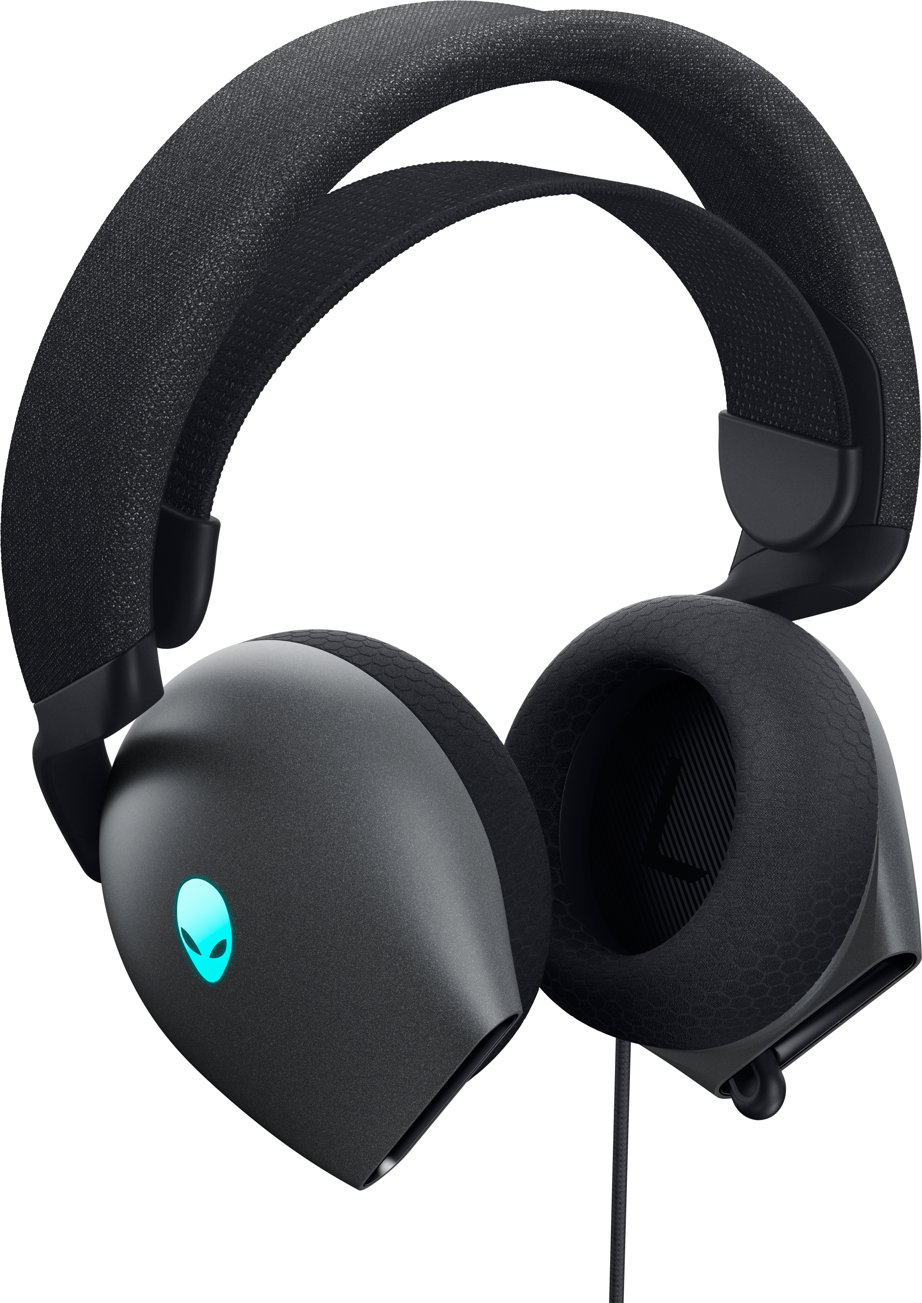 Dell Alienware AW520H RGB Wired Gaming Headset with Unidirectional Microphone - Dark Side of the Moon