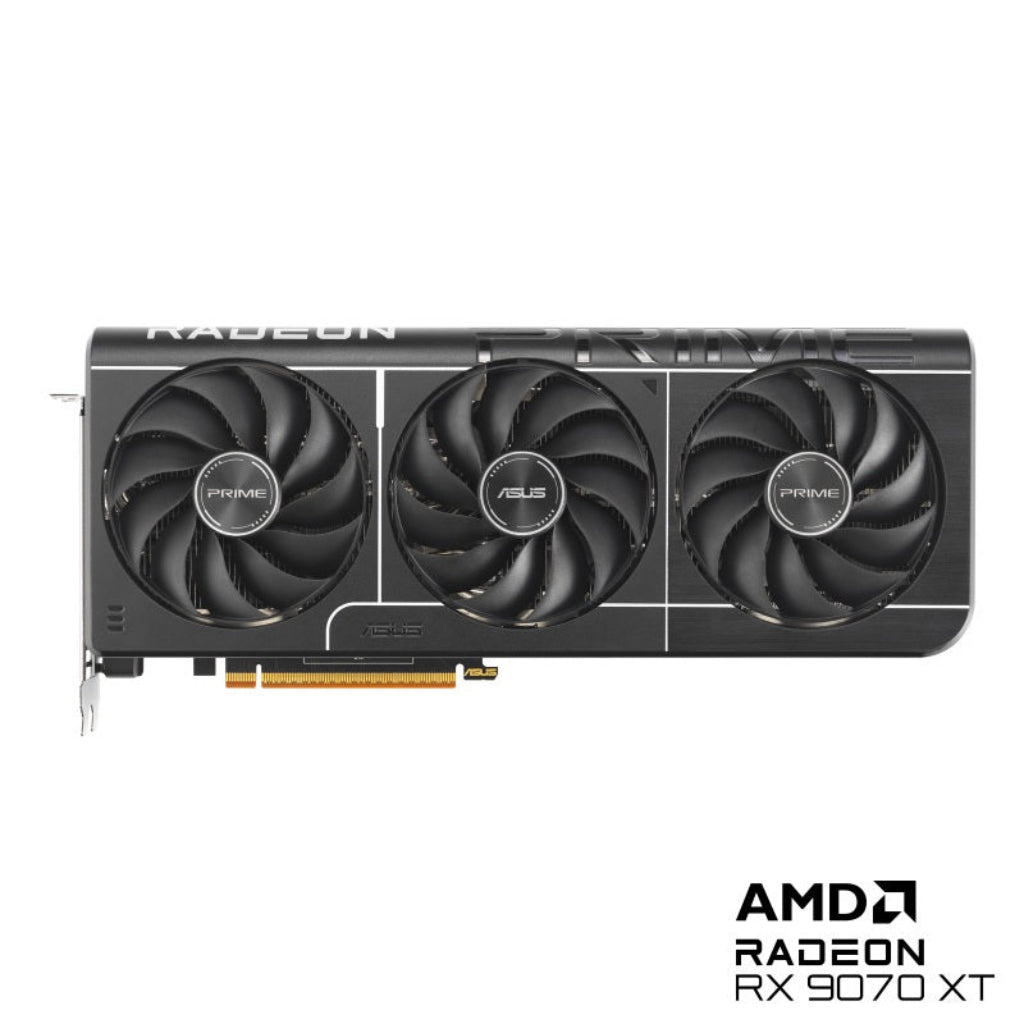 Asus Prime AMD Radeon RX 9070 XT OC Edition 16GB GDDR6 256-Bit Graphics Card