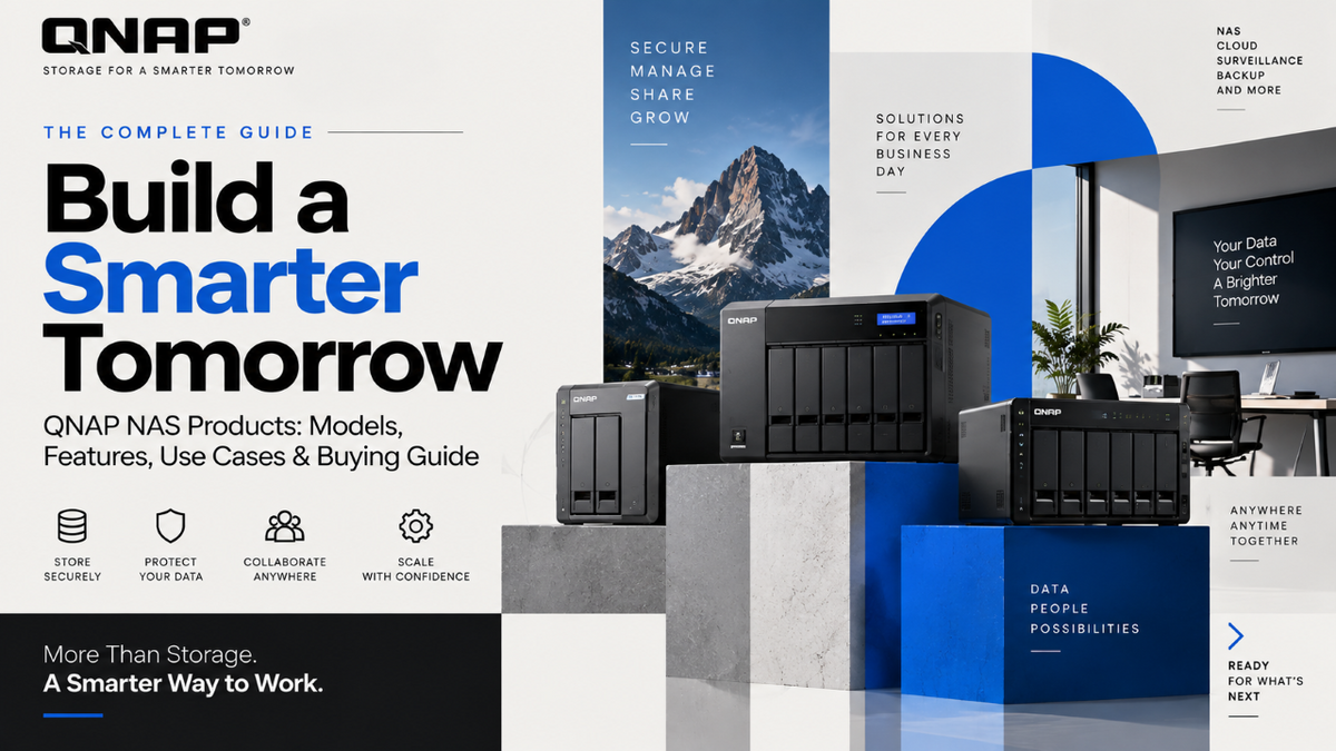 QNAP NAS models storage backup and business solutions