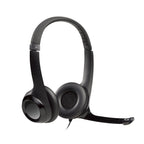 Logitech H390 USB Wired Headphone with Noise Cancelling Rotatable Mic