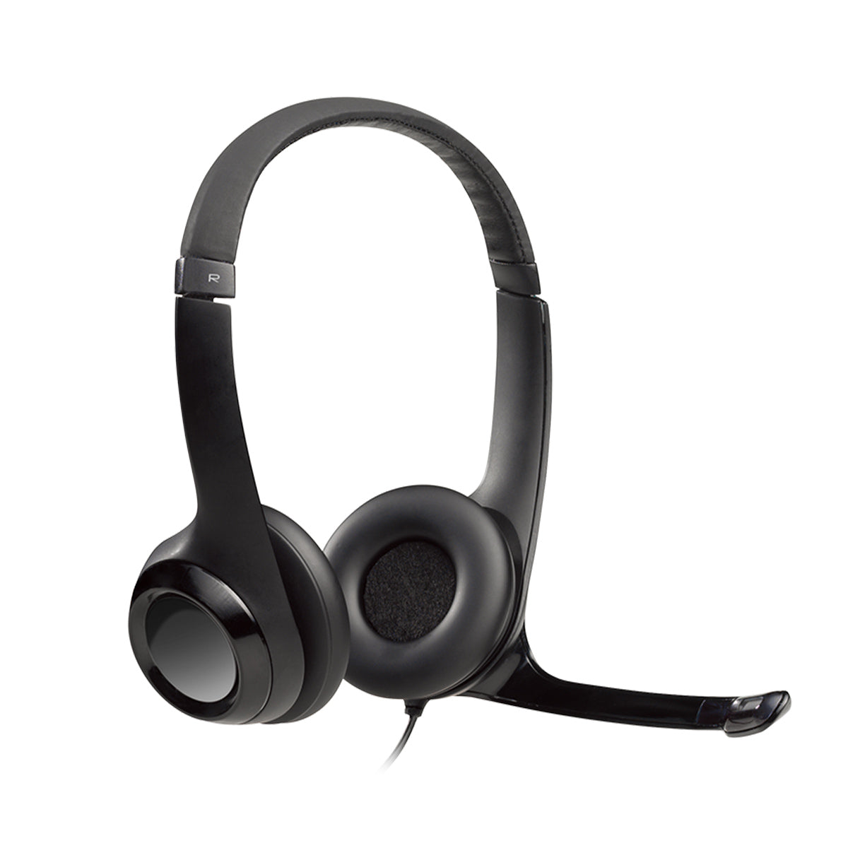 Logitech H390 USB Wired Headphone with Noise Cancelling Rotatable Mic