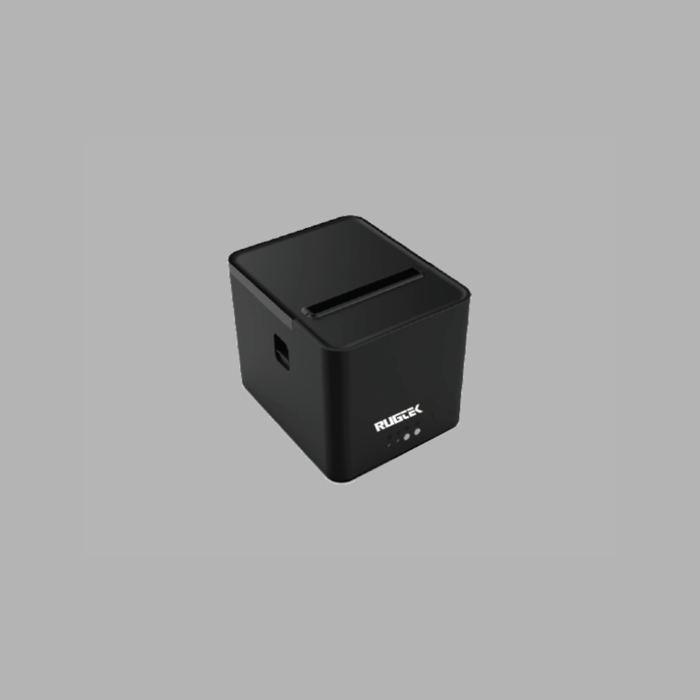 Rugtek RP82 A Compact 3" Thermal Receipt Printer – USB & Ethernet, 250mm/s, Windows Driver, 1 Year Back-to-Bench Warranty