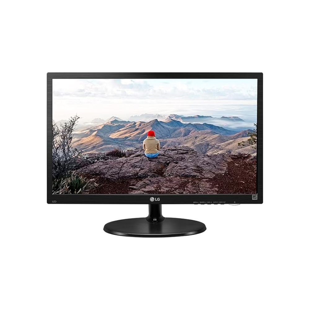 LG 19M38HB – 18.5" HD TN Monitor, 1366x768, VGA/HDMI, Wall Mount, 3 Year Warranty