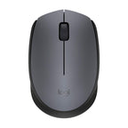 Logitech M171 2.4GHz Wireless Optical Ambidextrous Mouse - Grey