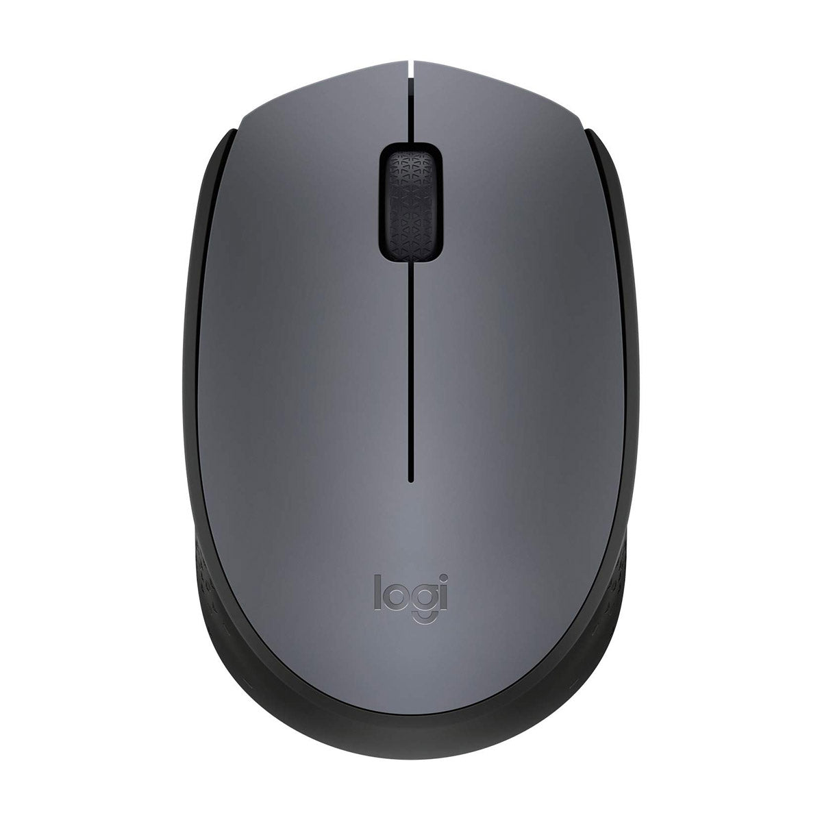 Logitech M171 2.4GHz Wireless Optical Ambidextrous Mouse - Grey
