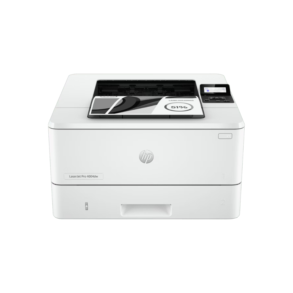 HP LaserJet Pro 4004dw (2Z615A) – Business Monochrome Laser Printer, 40 PPM, Duplex, Network & Wi-Fi, 3 Year Warranty