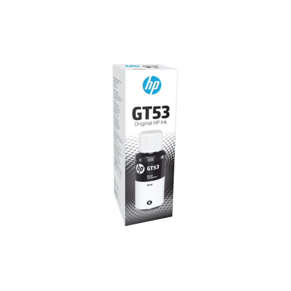 HP GT53 Black Ink Bottle 90ml 1VV22AA – For HP Ink Tank & Smart Tank Printers
