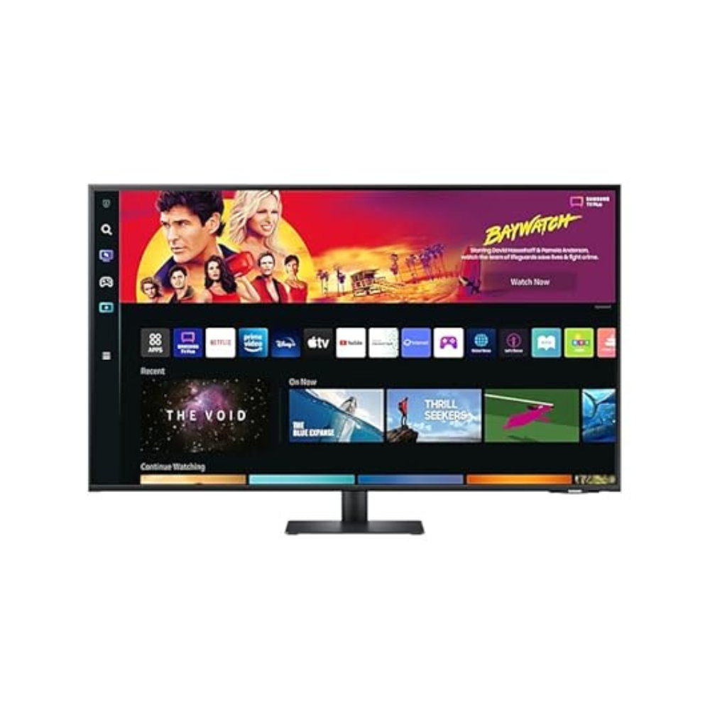 Samsung LS43DM702UWXXL – 43" 4K VA Smart Monitor, HDMI/USB-C/USB, HDR10, WiFi & BT, Dex & AirPlay, Speakers, 3 Year Warranty