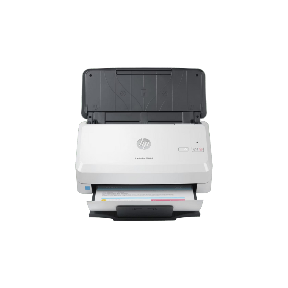 HP ScanJet Pro 3000 S4 (6FW07A) – Sheet Feed Document Scanner, 40 PPM, Duplex Scanning, 4,000 Pages/Day Duty Cycle, 1 Year Warranty