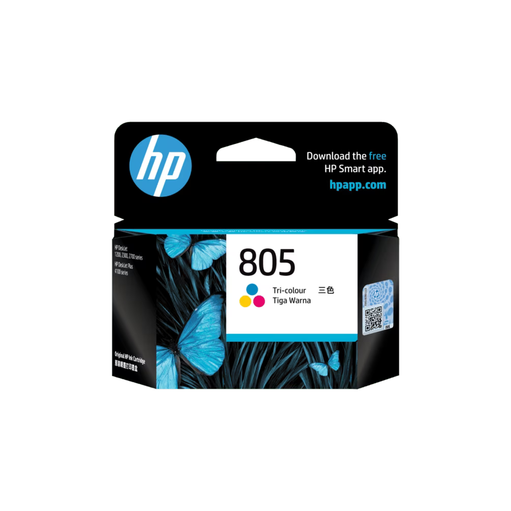 HP 805 Tri-Colour Ink Cartridge 3YM72AA – For HP DeskJet Printers