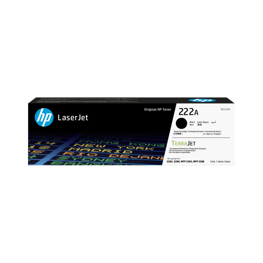 HP Toner Cartridge 222A (W2220A) Black