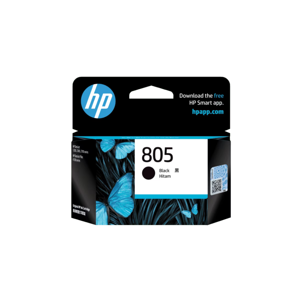 HP 805 Small Black Ink Cartridge (3YM73AA) – For HP DeskJet - 120 Pages