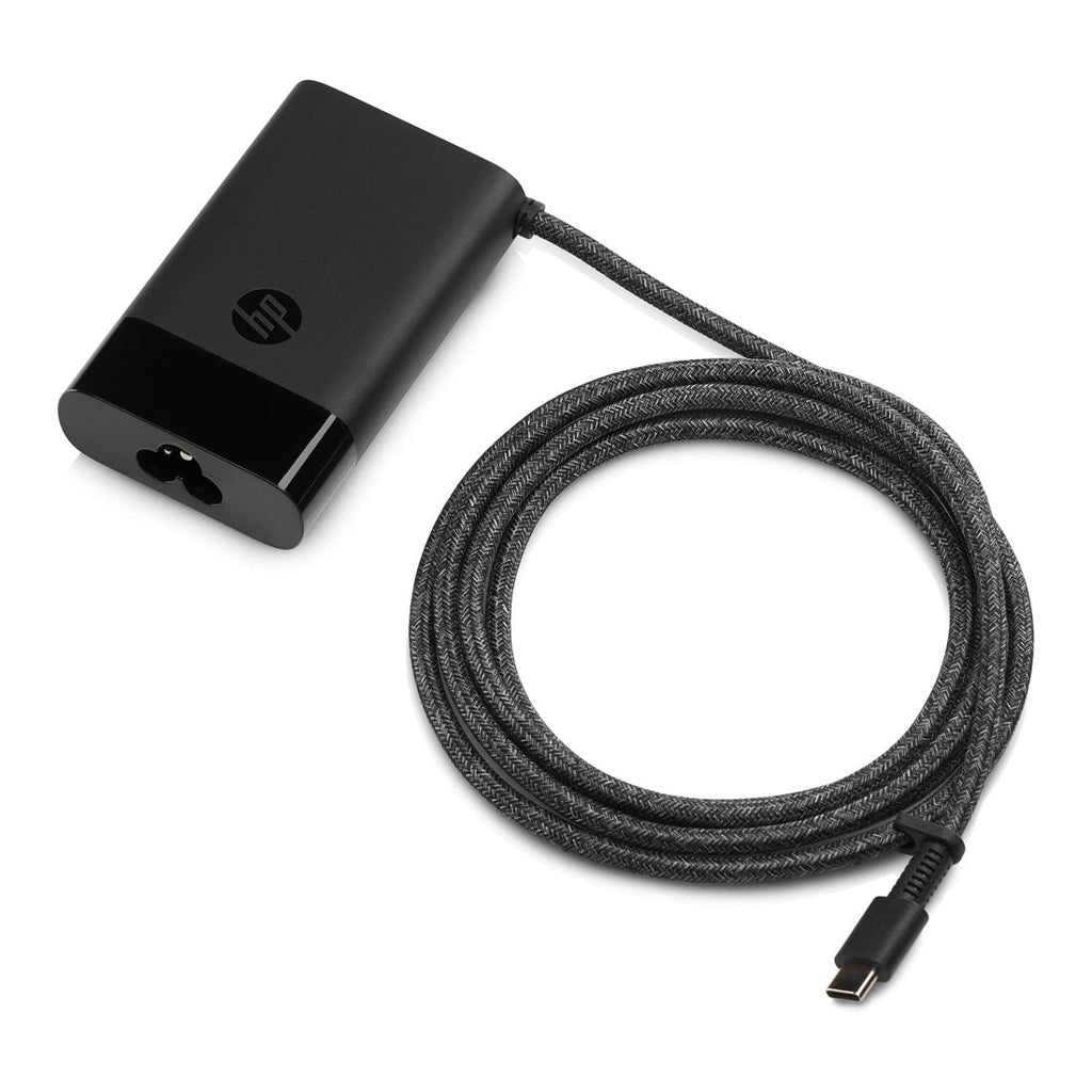 HP 65W USB Type-C Slim Travel Power Adapter Charger