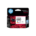 HP 680 Tri-Color Ink Cartridge (F6V26AA) – For HP DeskJet & OfficeJet Printers, 150 Pages