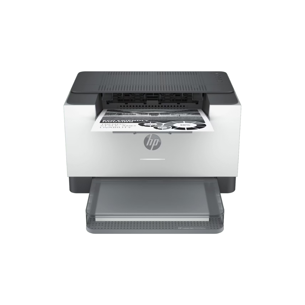 HP LaserJet M208dw (6GW64A) – Monochrome Laser Printer with Duplex, Network & Wi-Fi, 1 Year Warranty