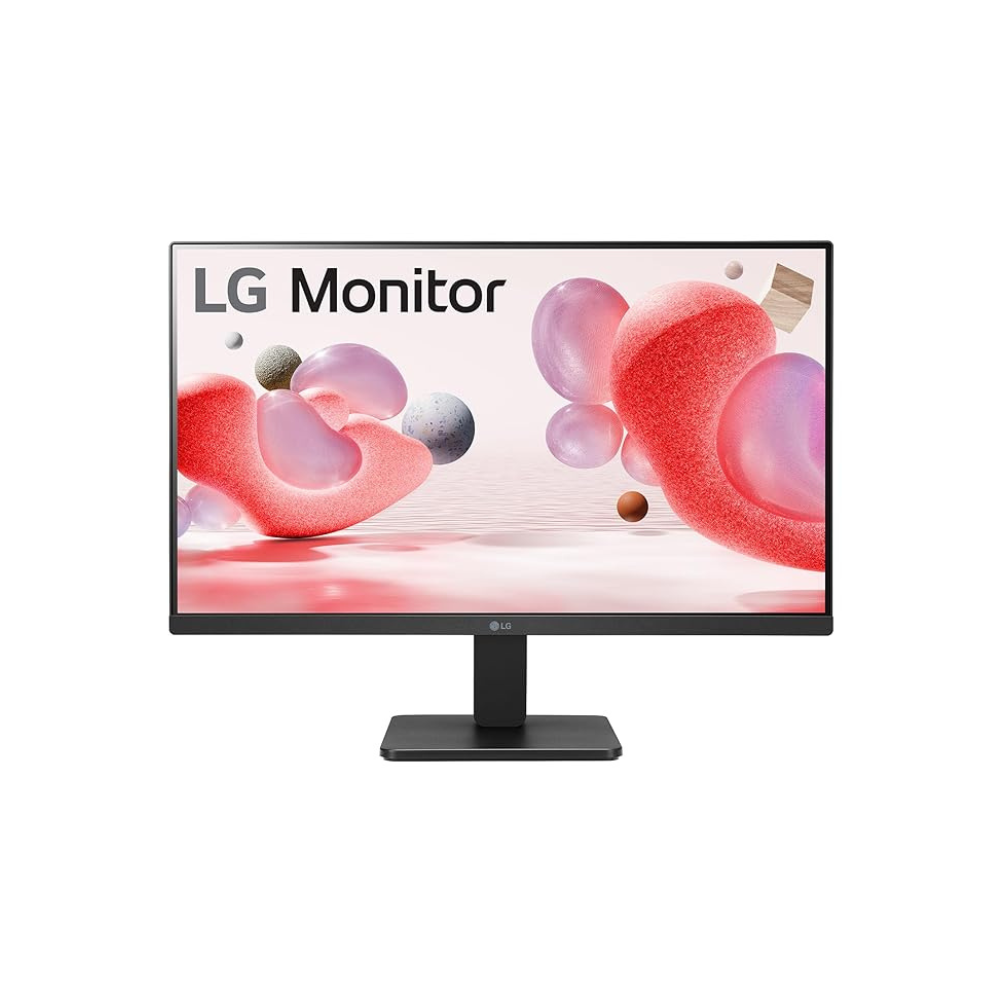 LG 24MR400-B – 23.8" FHD IPS Borderless Monitor, 100Hz, sRGB 99%, VGA/HDMI, HDMI Cable, Wall Mount, 3 Year Warranty