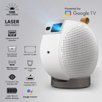 Benq Projector GV50 – Full HD, 1000 Lumens, 30,000 Hrs Light Source, Auto Keystone & Focus, 20W 2.1CH Speakers, Wireless Projection, OTT Support, 3 Years Warranty