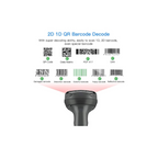 Zebra DS4608-SR7U2100ZZY – 2D Wired Handheld Barcode Scanner (W/O Stand), USB, 5 Years Warranty