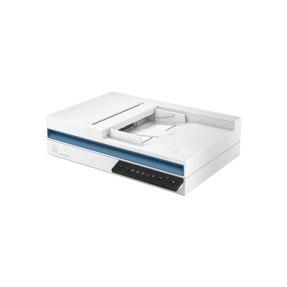 HP ScanJet Pro 2600 f1 (20G05A) – Flatbed Document Scanner, 25 PPM / 50 IPM, Duplex, 60-Sheet ADF, 1,500 Pages Daily Duty Cycle, 1 Year Warranty