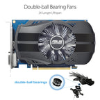 ASUS Phoenix GeForce GT1030 2GB GDDR5 64-Bit OC Edition Graphics Card with IP5X Dust Resistance