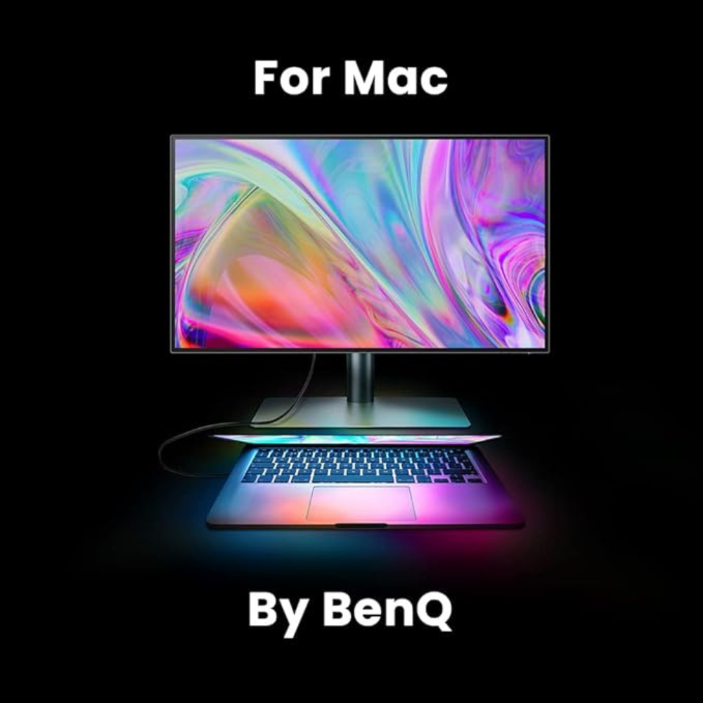BenQ PD2705Q – 27" 2K QHD IPS, 100% sRGB & Rec.709, HDR10, HDMI/DP/USB-C, KVM Switch, 3 Year Onsite Warranty