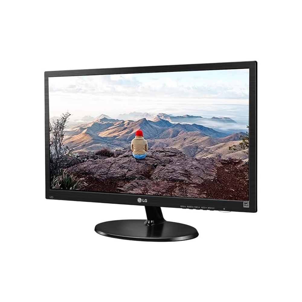 LG 19M38HB – 18.5" HD TN Monitor, 1366x768, VGA/HDMI, Wall Mount, 3 Year Warranty