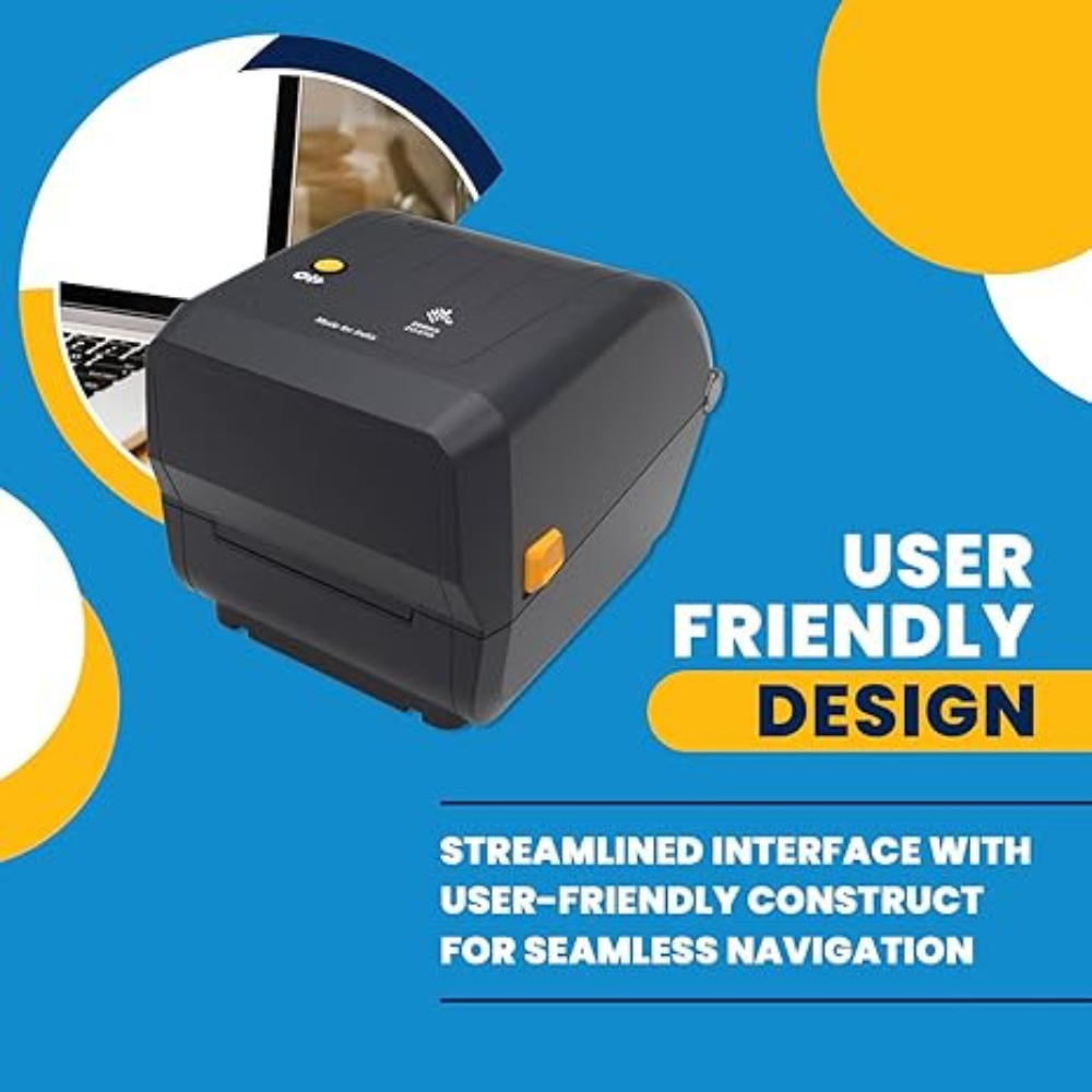 Zebra ZD23A42-30GG0GNZ – Thermal Transfer Barcode Printer, 203 dpi, USB, 2 Years Warranty