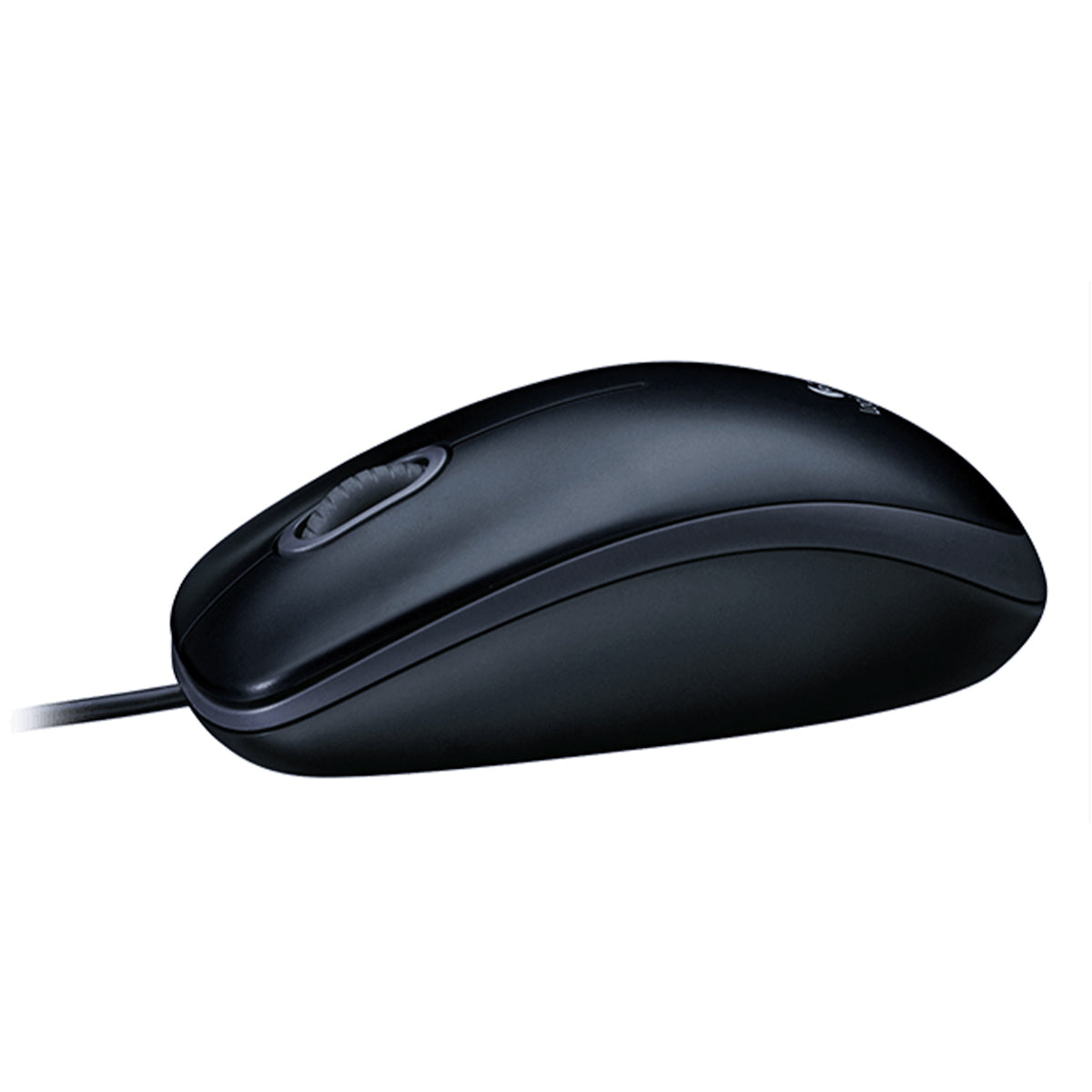 Logitech M100R Wired Optical Mouse with 1000 DPI and Ambidextrous Design