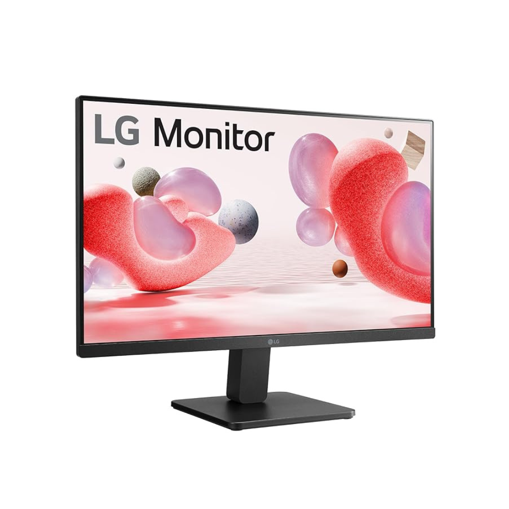 LG 24MR400-B – 23.8" FHD IPS Borderless Monitor, 100Hz, sRGB 99%, VGA/HDMI, HDMI Cable, Wall Mount, 3 Year Warranty