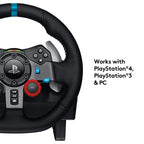 Logitech G29 Driving Force Racing Wheel and Floor Pedals with Dual Motor Force Feedback