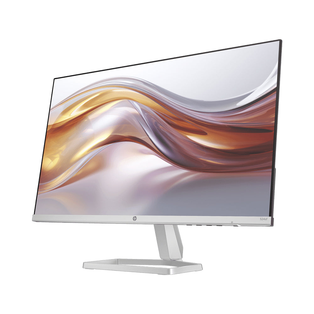 HP 24" 524SH Monitor 94C20A6 – IPS FHD, 1920x1080, VGA/HDMI, Ultra-Thin Borderless, Height Adjustable, Tilt, 100Hz, 5ms Response