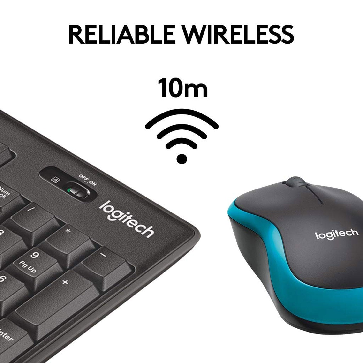 [RePacked] Logitech MK275 Wireless Keyboard and Mouse Combo with Ultra Long Battery Life