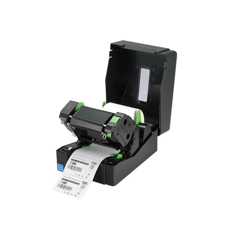 TSC TE 210 – Thermal Transfer Label Printer, 4", 203 dpi, 6ips, 64MB SDRAM, 128MB Flash, USB 2.0, RS232, Ethernet