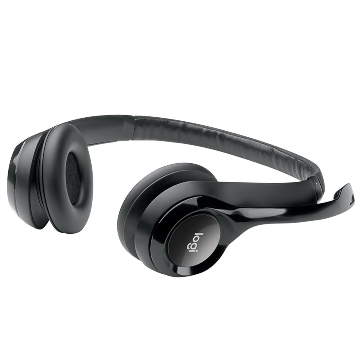 Logitech H390 USB Wired Headphone with Noise Cancelling Rotatable Mic