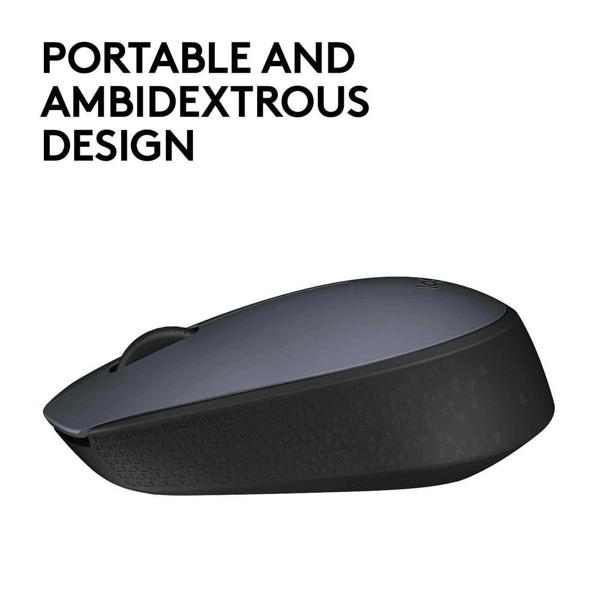[RePacked] Logitech M171 Wireless Optical Grey Mouse with 2.4GHz Technology and Ambidextrous Design