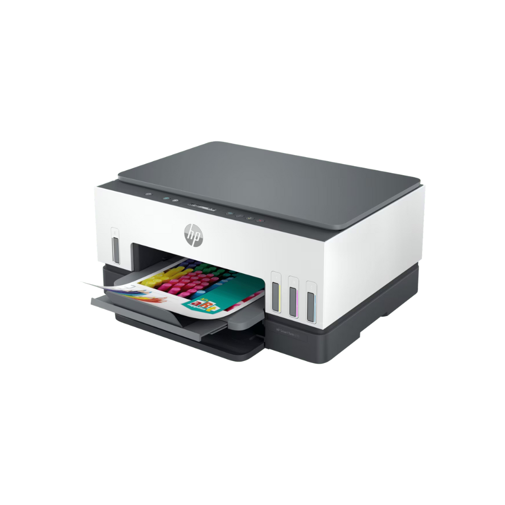 HP Smart Tank 670 (6UU48A) – Wireless All-in-One Ink Tank Printer, Duplex, 6,000 Pages Black & 8,000 Pages Color Yield, 1 Year Warranty