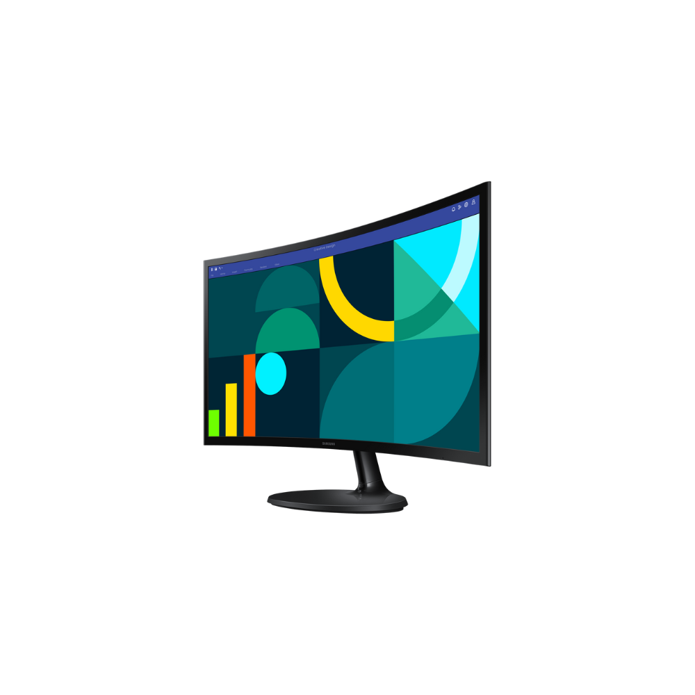 Samsung LS27D362GAWXXL (S3) – 27" FHD VA Curved 1800R, VGA & HDMI, 178° Viewing Angle, 100Hz, sRGB 95%, Border Design, Wall Mountable, 3 Year Warranty