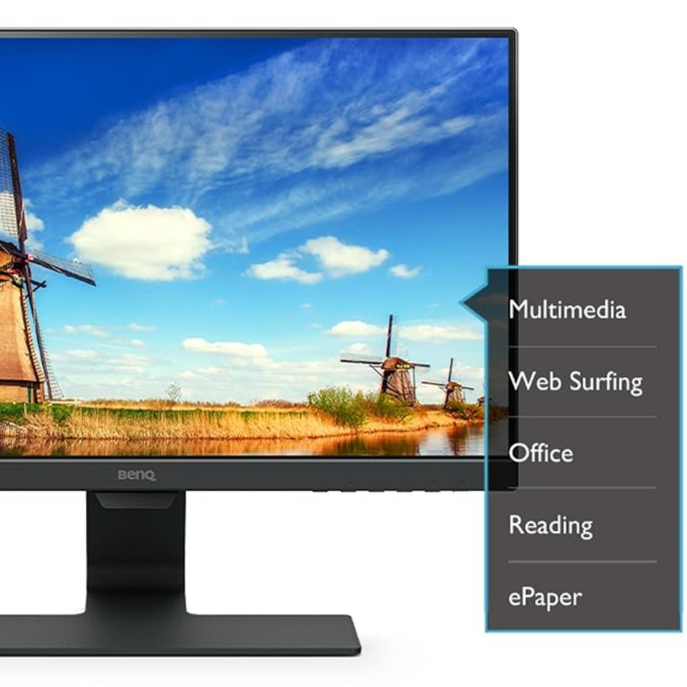 BenQ GW2283 – 21.5" FHD IPS Borderless, Dual HDMI/VGA, Speakers, Wall Mount, 3 Year Onsite Warranty