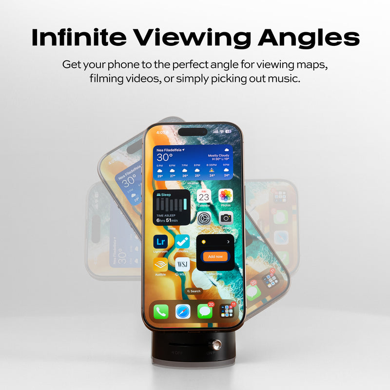 Statik ® HyperMount MagSafe Suction Car Phone Mount (Vacuum Base) for iOS & Android